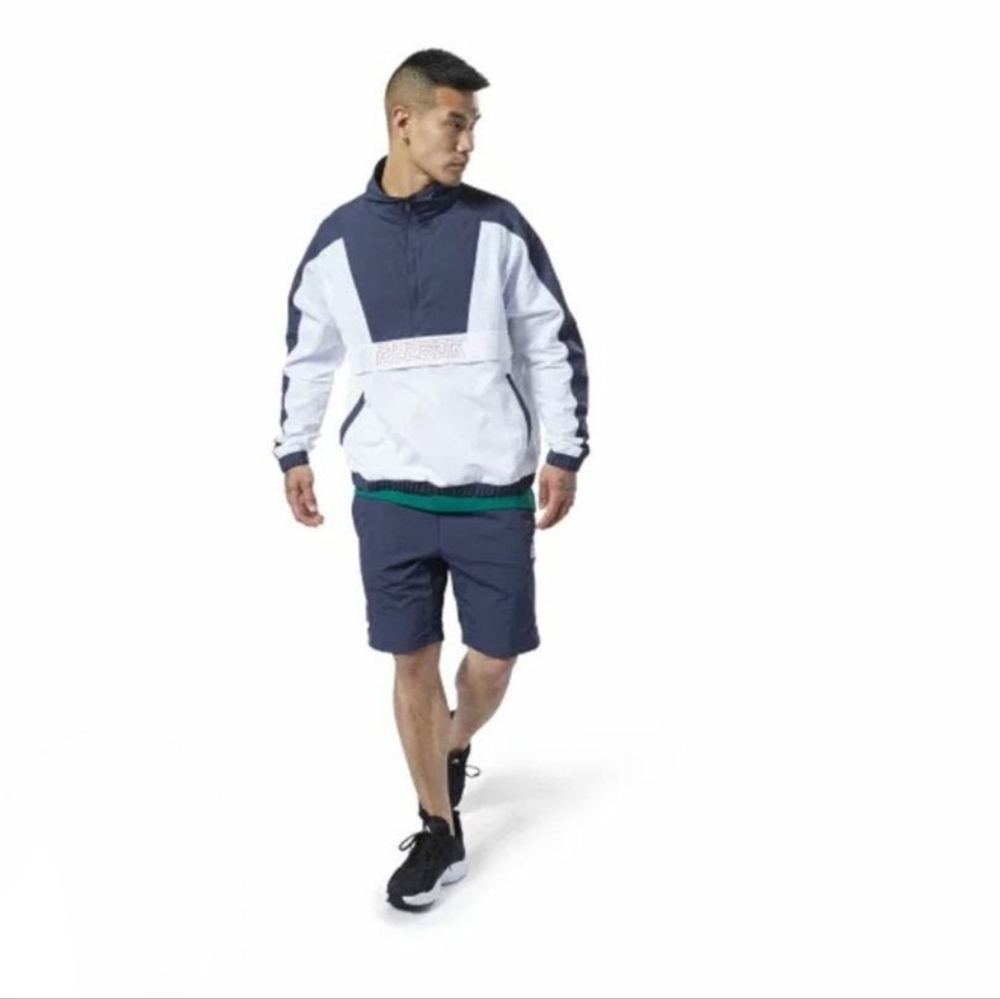 Reebok Men's Jacket Quarter Zip Windbreaker